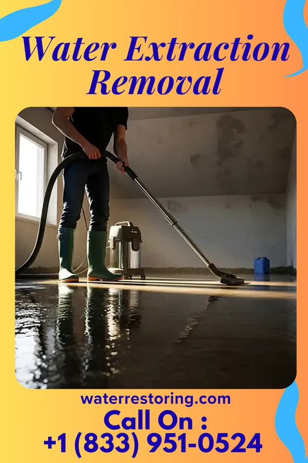Water Extraction Removal in Center Line, MI